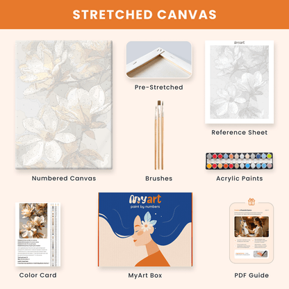 Paint by numbers - Petal Cloud Drift - MyArt