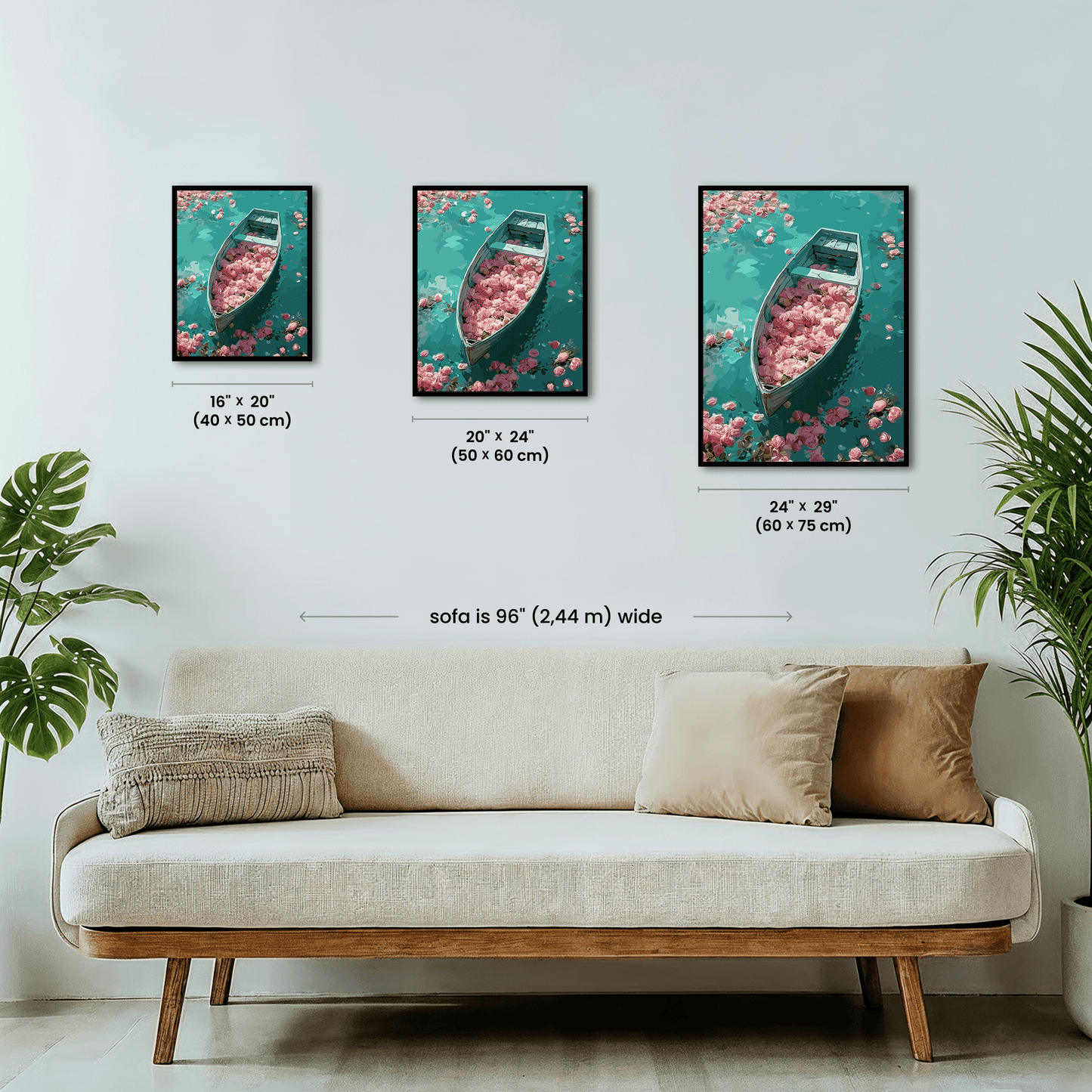 Paint by numbers - Petal Drift - MyArt