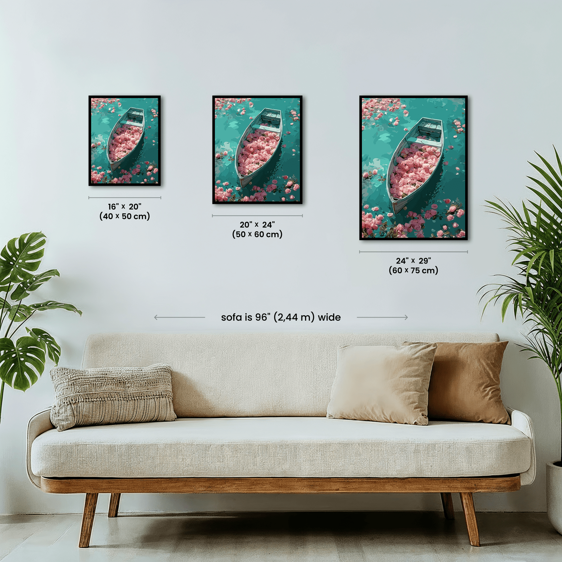 Paint by numbers - Petal Drift - MyArt