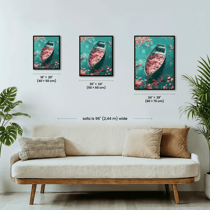 Paint by numbers - Petal Drift - MyArt