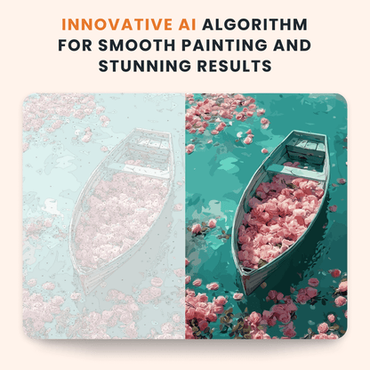 Paint by numbers - Petal Drift - MyArt