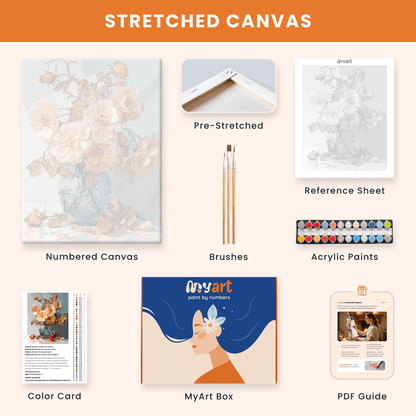 Paint by numbers - Petal Harmony - MyArt