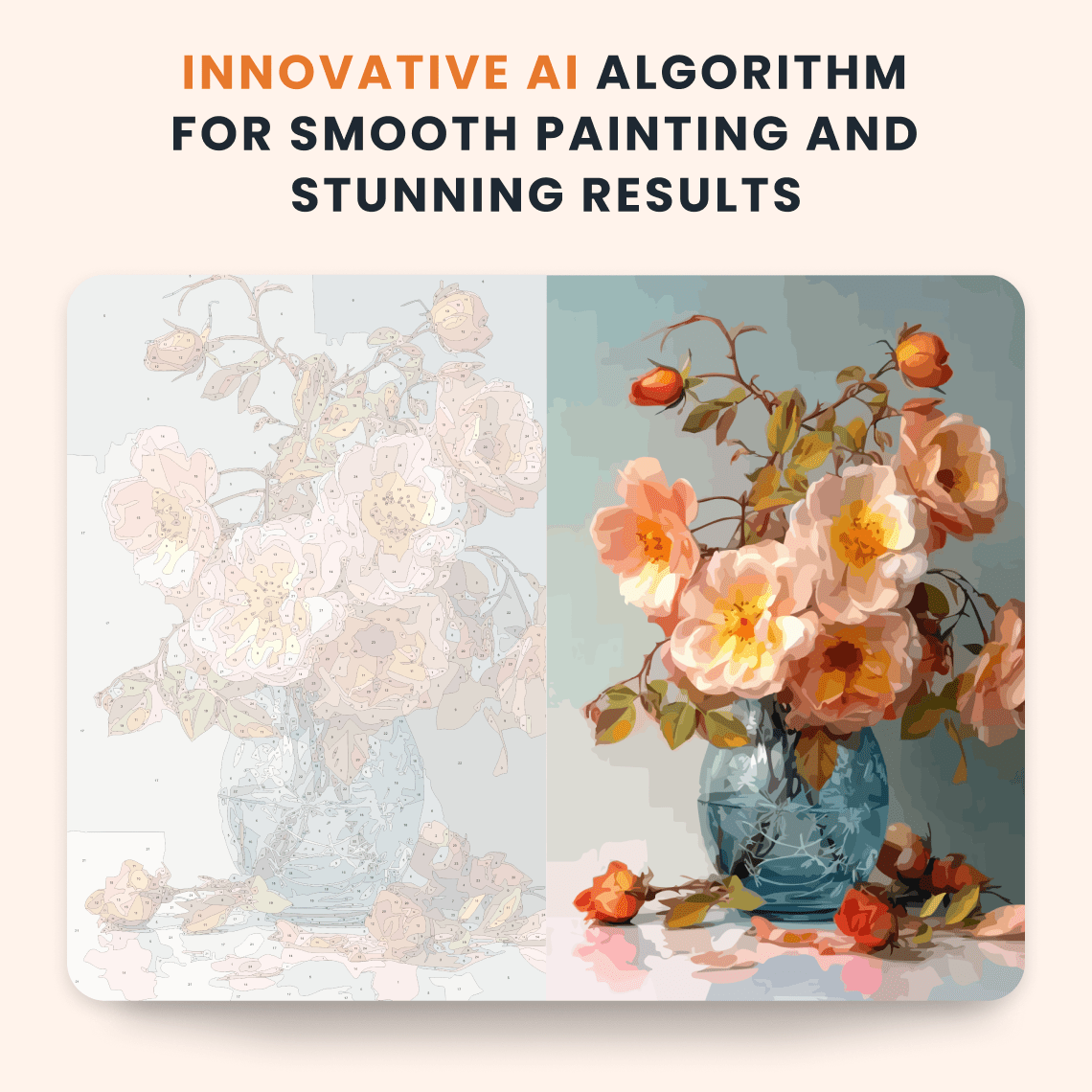 Paint by numbers - Petal Harmony - MyArt