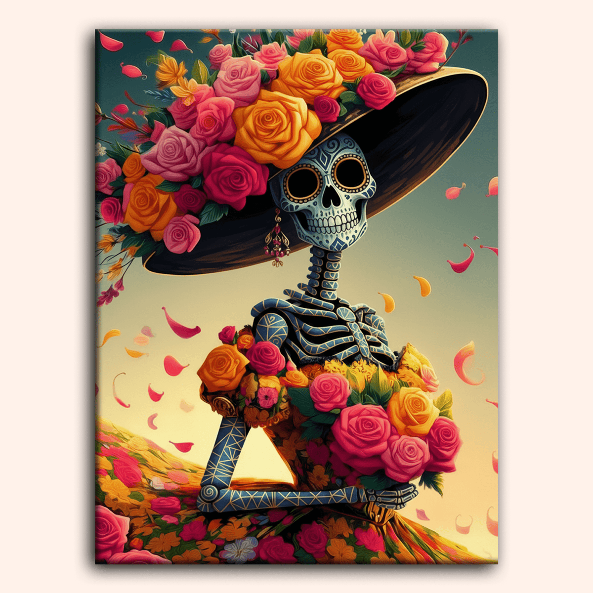 Paint by numbers - Petal Lady - MyArt