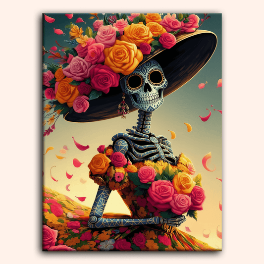Paint by numbers - Petal Lady - MyArt
