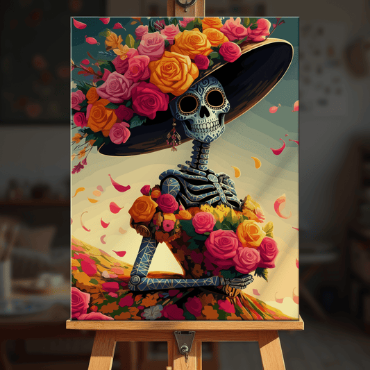 Paint by numbers - Petal Lady - MyArt