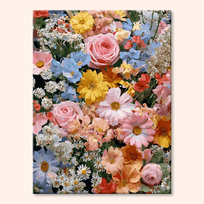 Paint by numbers - Petal Mirage - MyArt