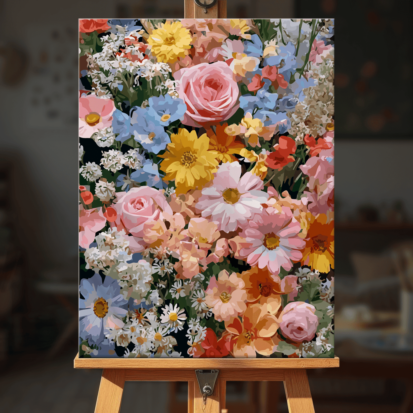 Paint by numbers - Petal Mirage - MyArt