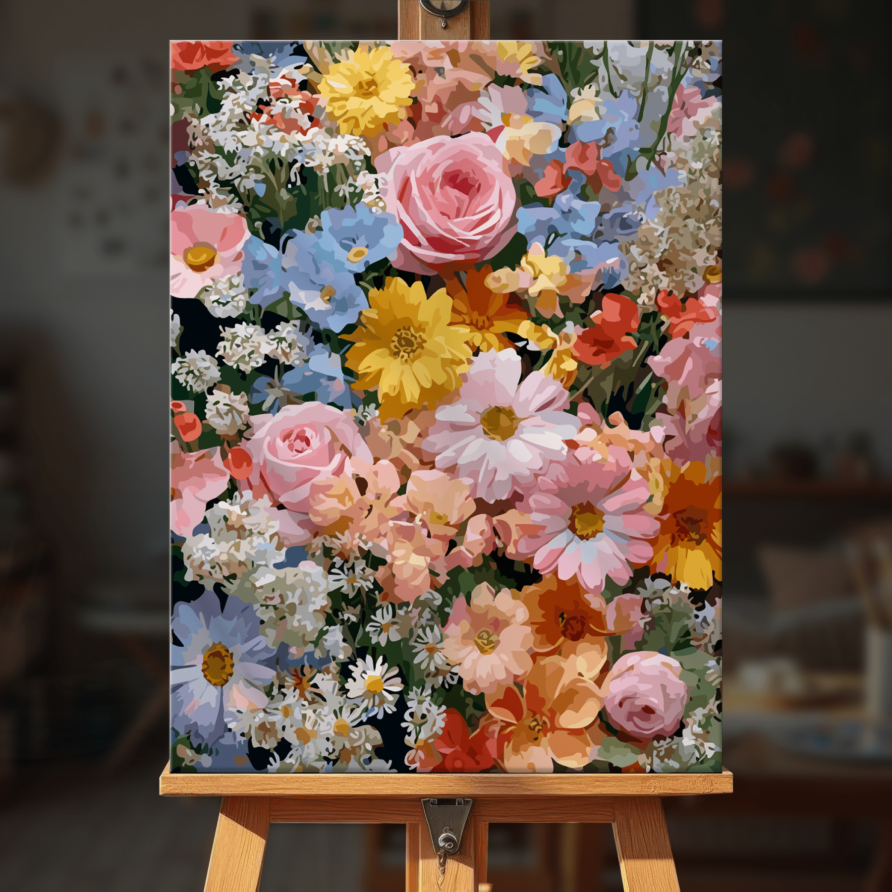 Paint by numbers - Petal Mirage - MyArt