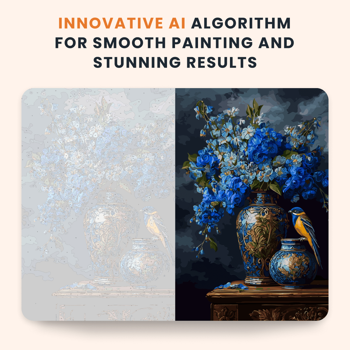 Paint by numbers - Petal Nocturne - MyArt