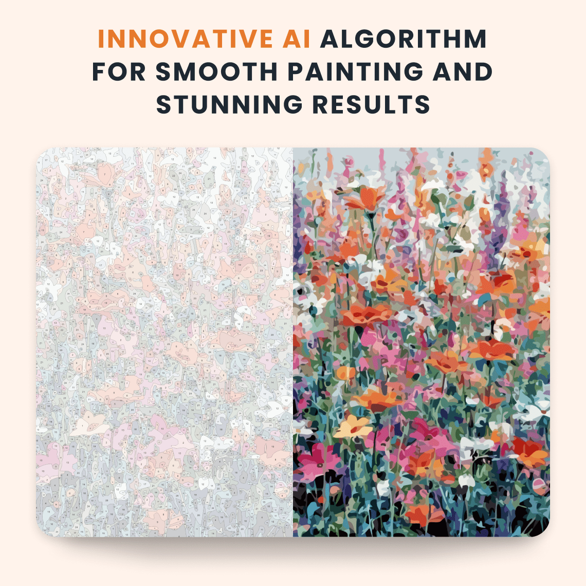 Paint by numbers - Petal Procession - MyArt