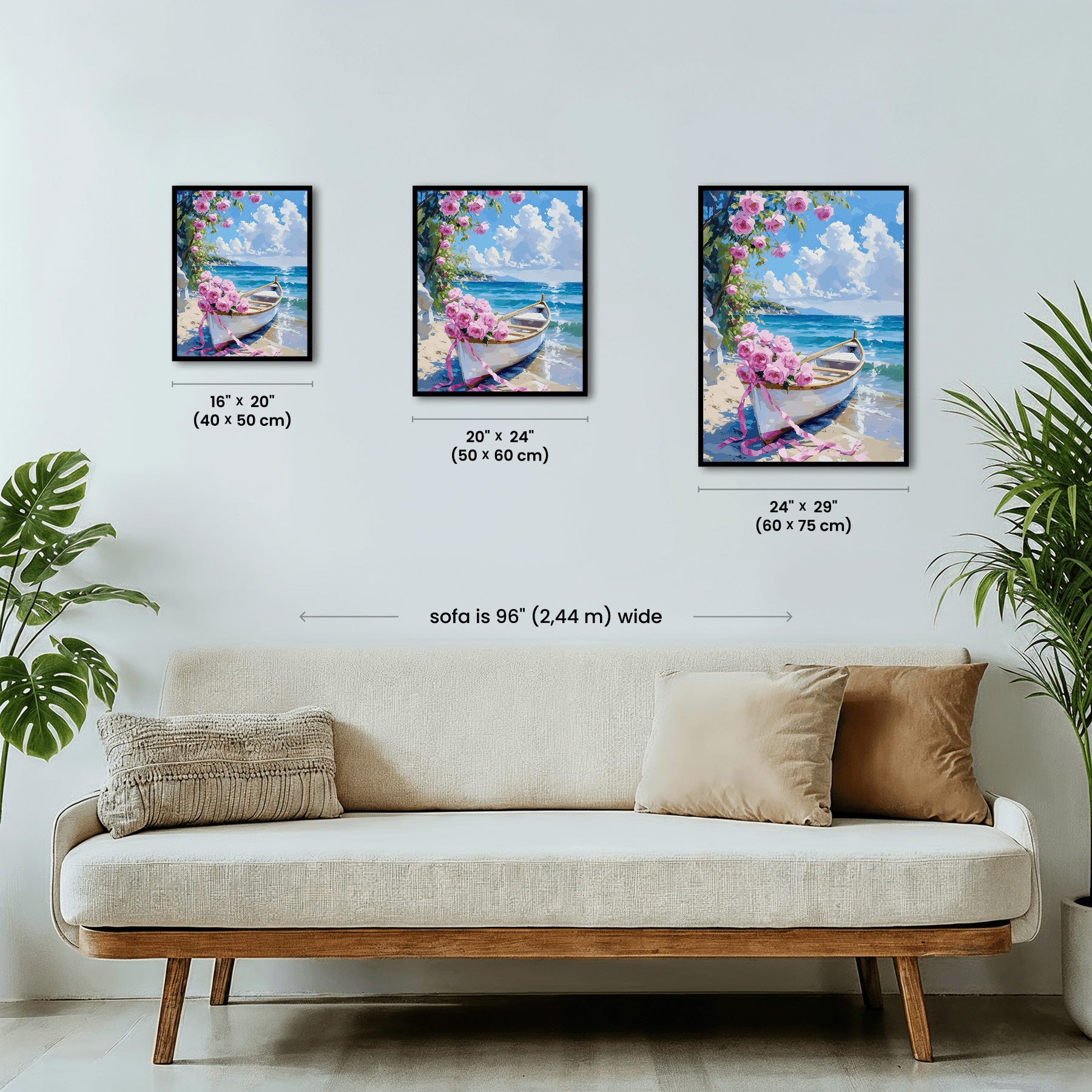 Paint by numbers - Petal Shore - MyArt