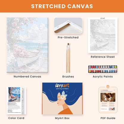 Paint by numbers - Petal Shore - MyArt