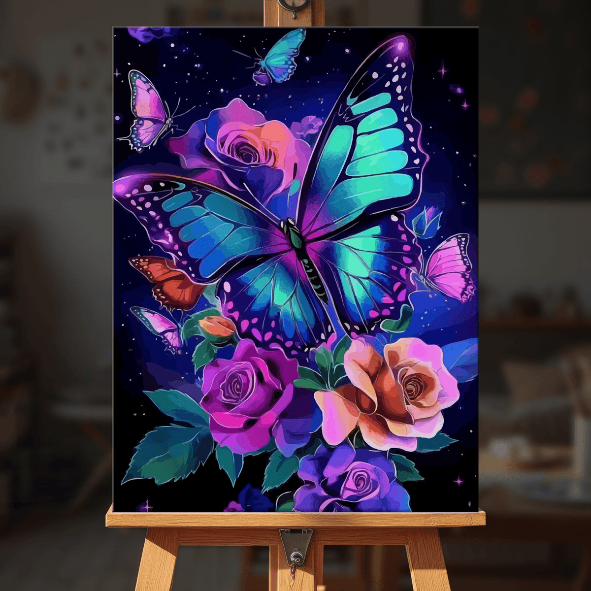 Paint by numbers - Petal Wings - MyArt