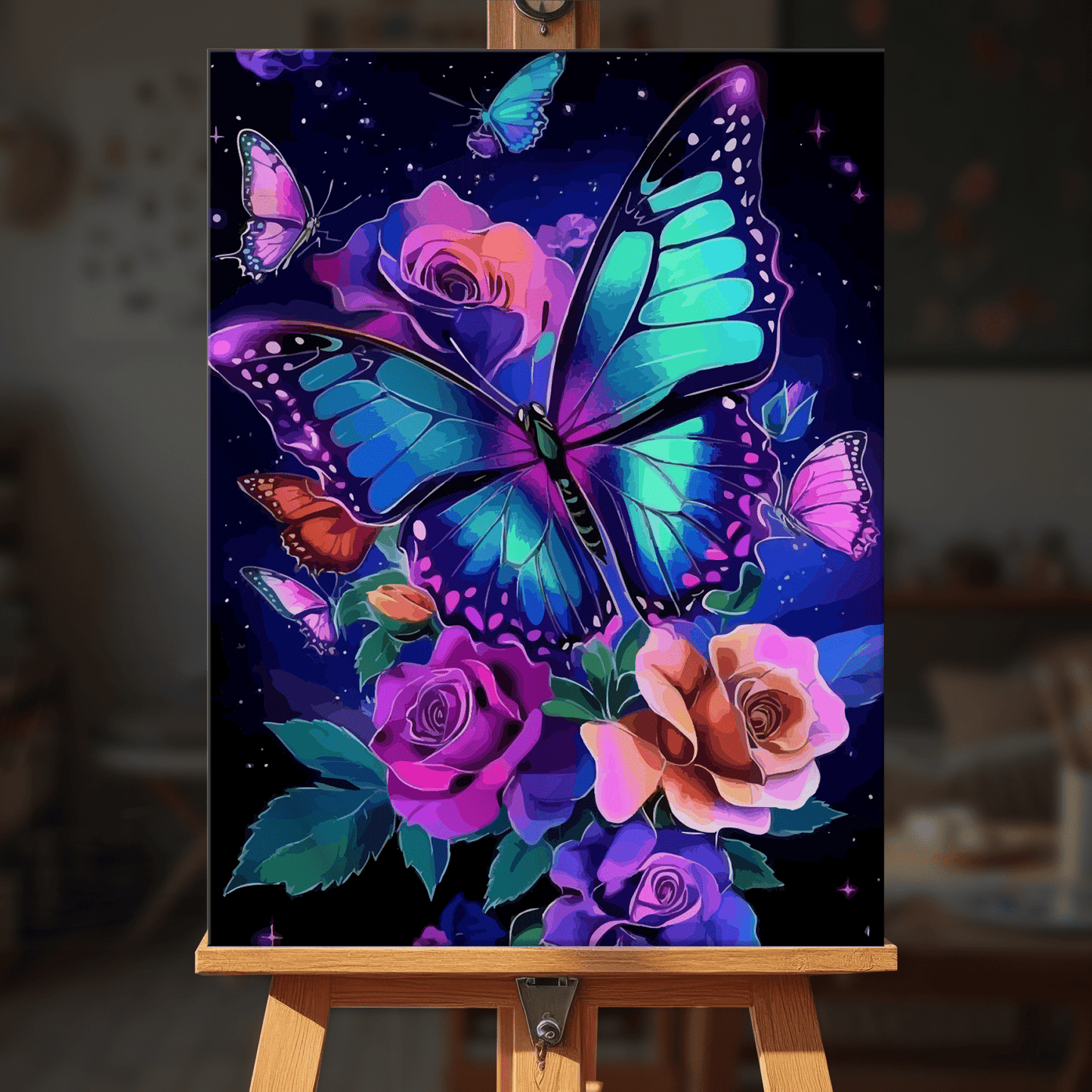 Paint by numbers - Petal Wings - MyArt