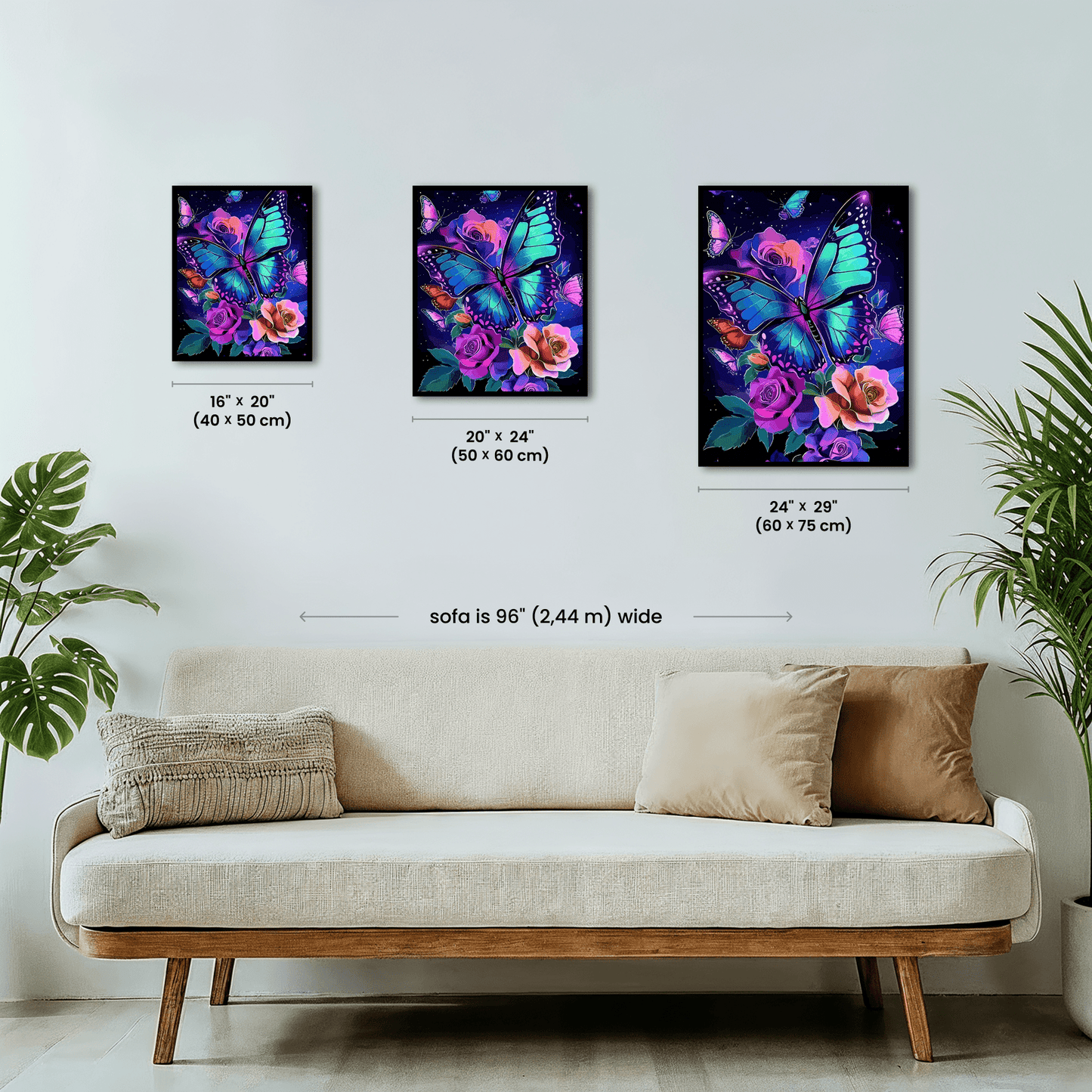 Paint by numbers - Petal Wings - MyArt