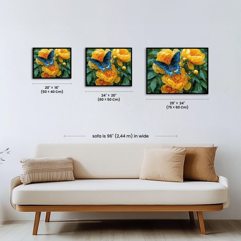 Paint by numbers - Petals Like Gold - MyArt