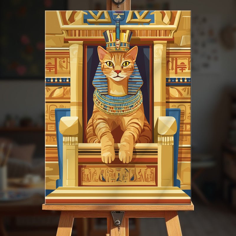 Paint by numbers - Pharaoh Cat - MyArt