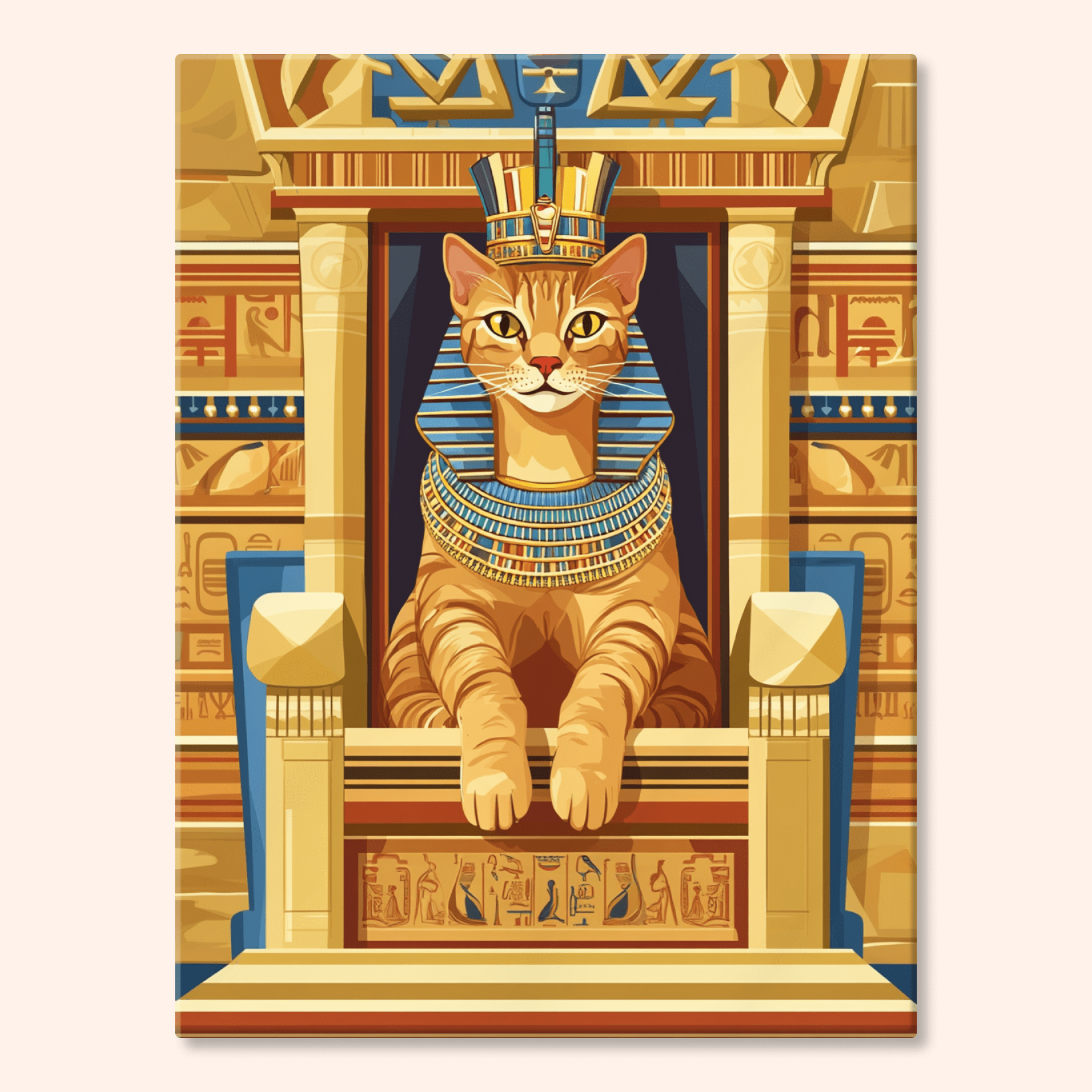 Paint by numbers - Pharaoh Cat - MyArt