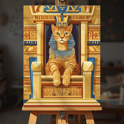 Paint by numbers - Pharaoh Cat - MyArt