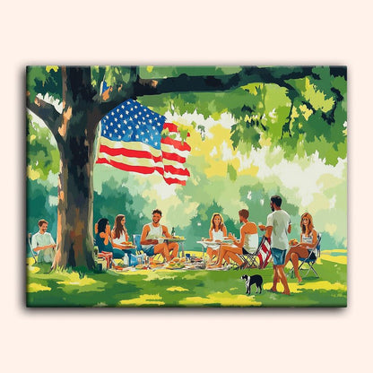 Paint by numbers - Picnic Cheers - MyArt