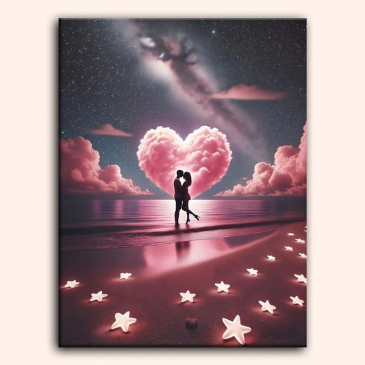 Paint by numbers - Pink Horizon - MyArt
