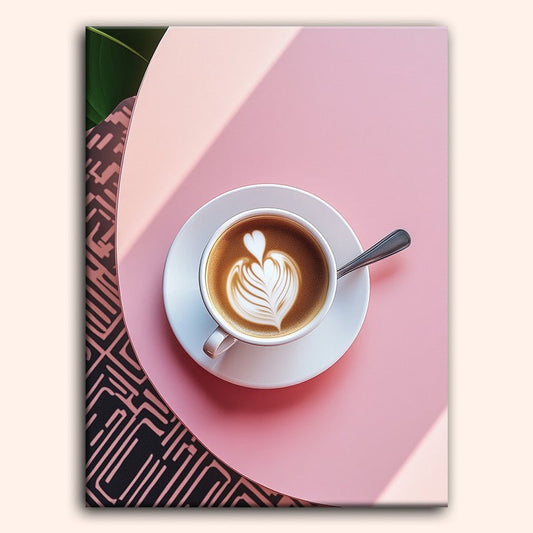 Paint by numbers - Pink Latte - MyArt