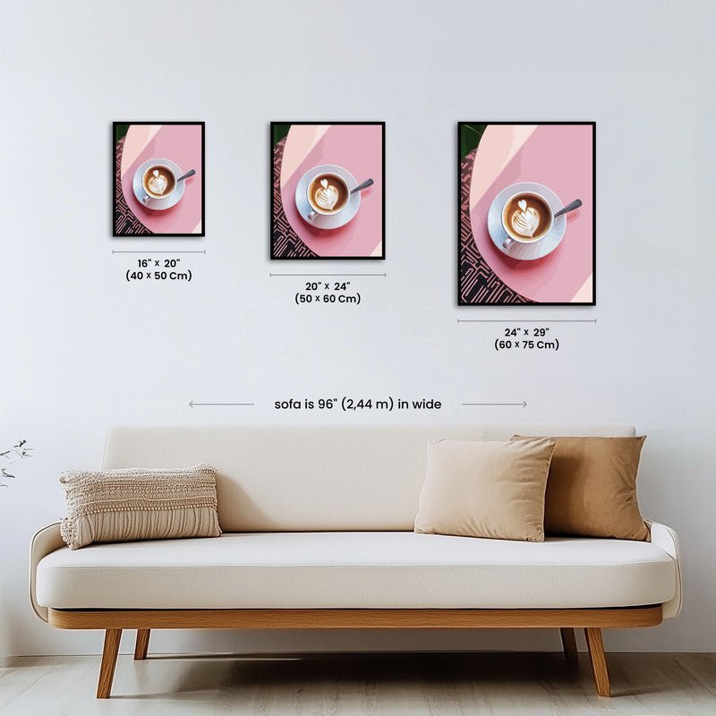 Paint by numbers - Pink Latte - MyArt