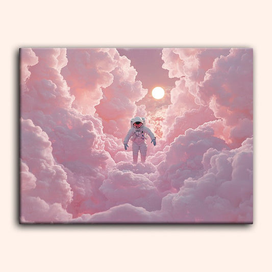 Paint by numbers - Pink Orbit - MyArt