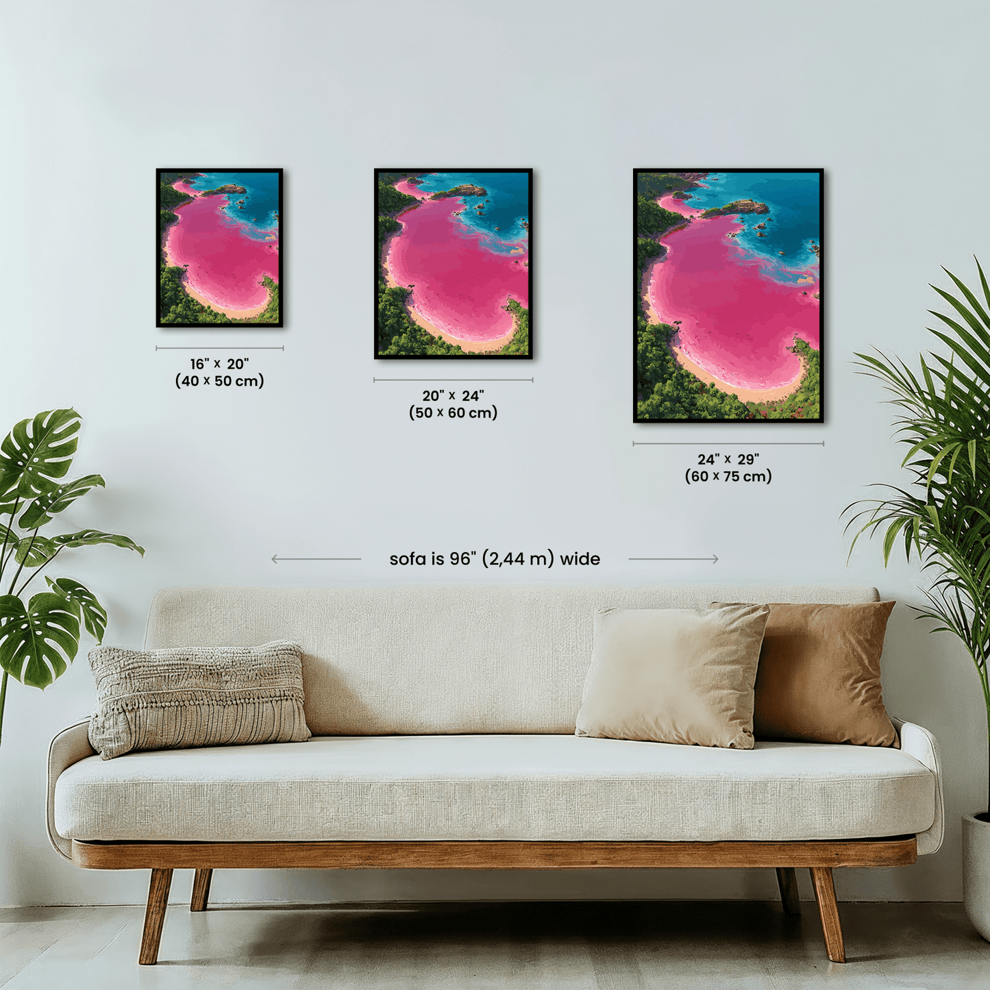 Paint by numbers - Pink Lagoon - MyArt