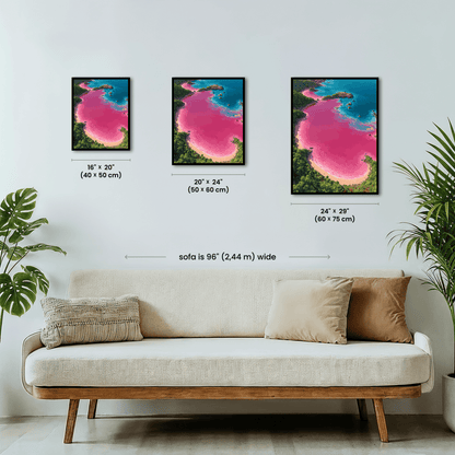 Paint by numbers - Pink Lagoon - MyArt