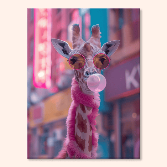 Paint by numbers - Pink Rebel - MyArt