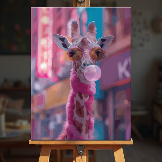 Paint by numbers - Pink Rebel - MyArt