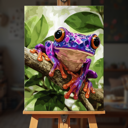 Pink Tree Frog