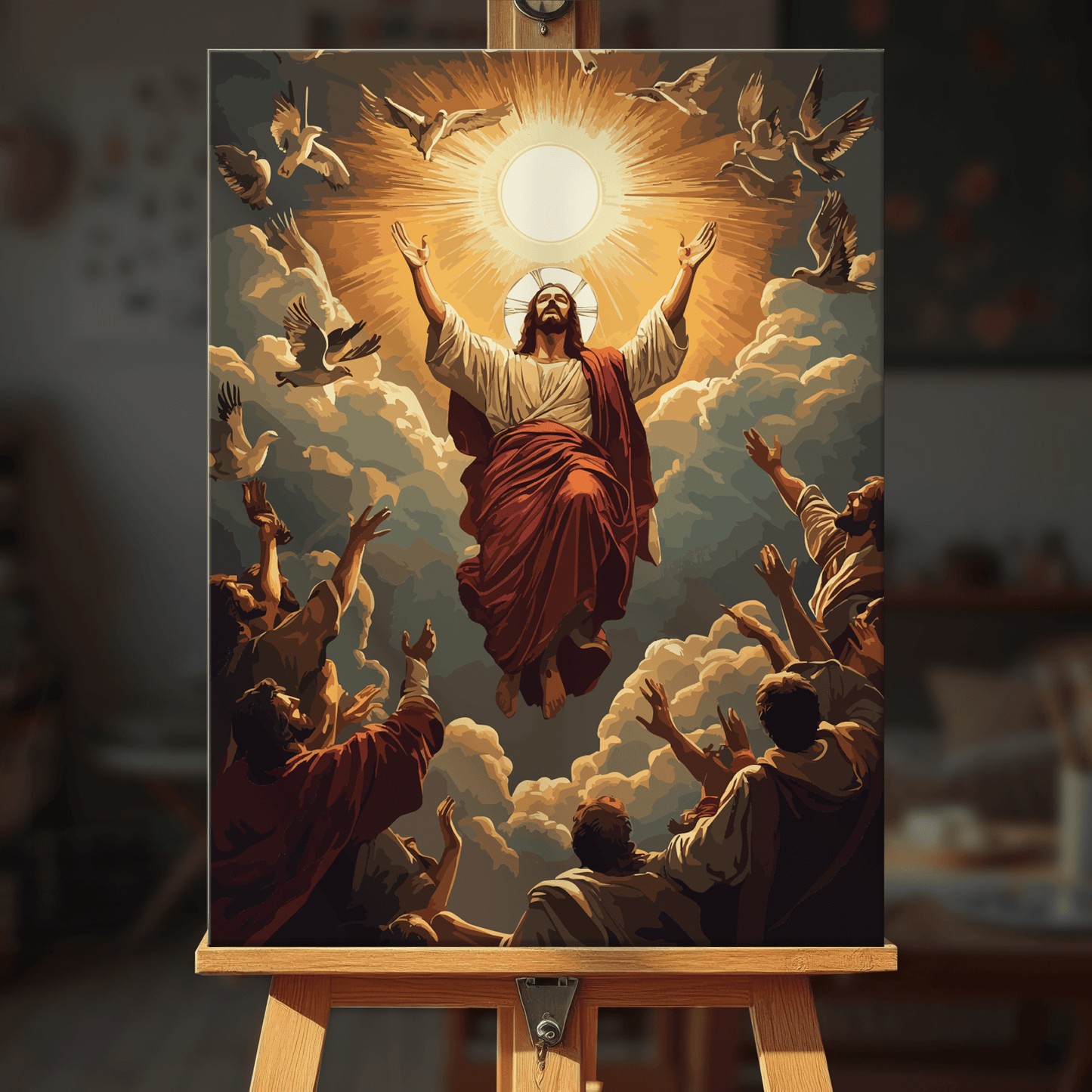 Paint by numbers - Pious Keeper - MyArt