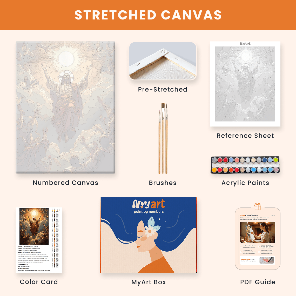 Paint by numbers - Pious Keeper - MyArt