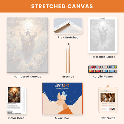 Paint by numbers - Pious Keeper - MyArt