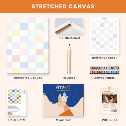 Paint by numbers - Pixel Pop - MyArt