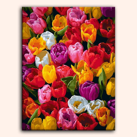 Paint by numbers - Plain Blossom Field - MyArt