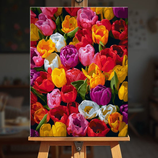 Paint by numbers - Plain Blossom Field - MyArt