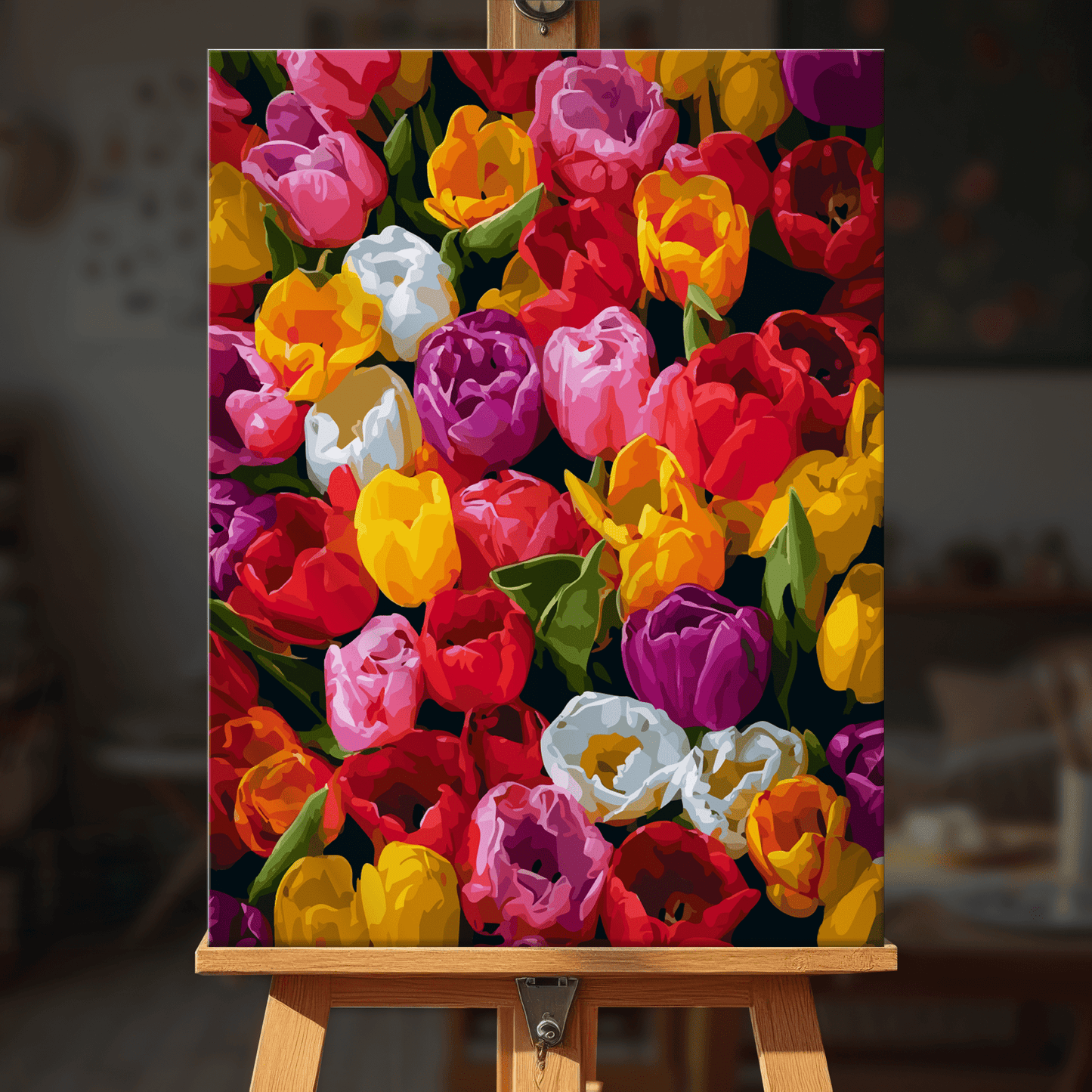 Paint by numbers - Plain Blossom Field - MyArt