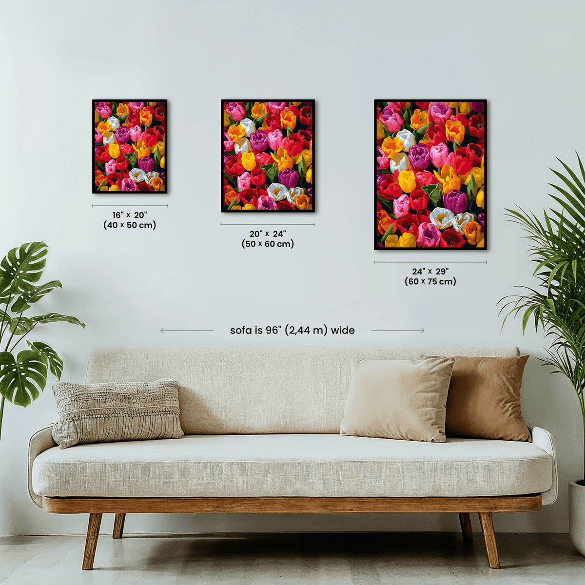 Paint by numbers - Plain Blossom Field - MyArt