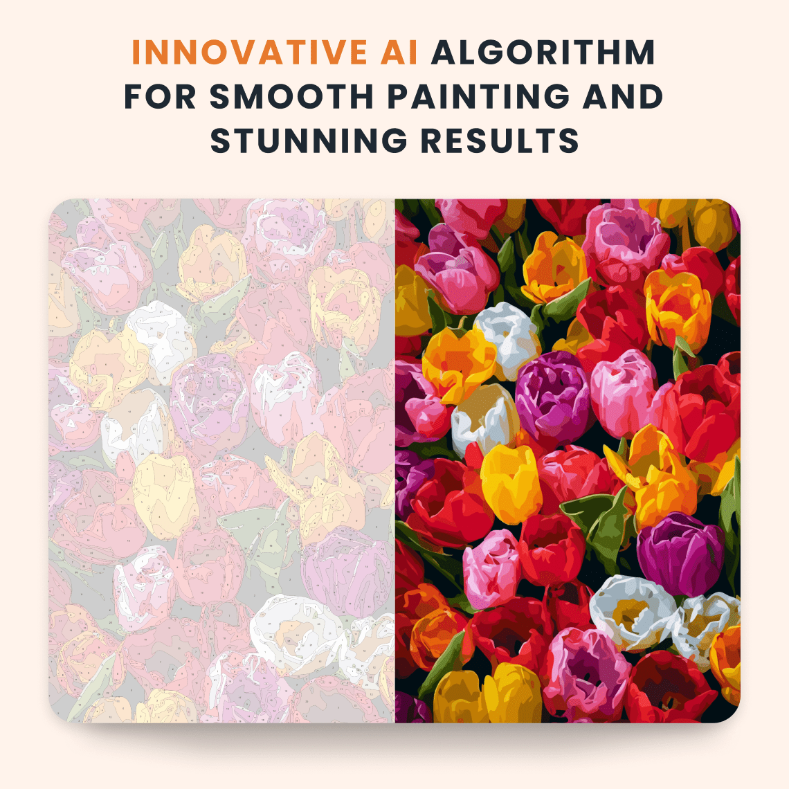 Paint by numbers - Plain Blossom Field - MyArt