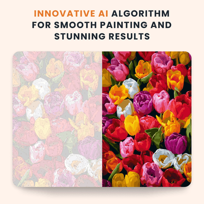 Paint by numbers - Plain Blossom Field - MyArt