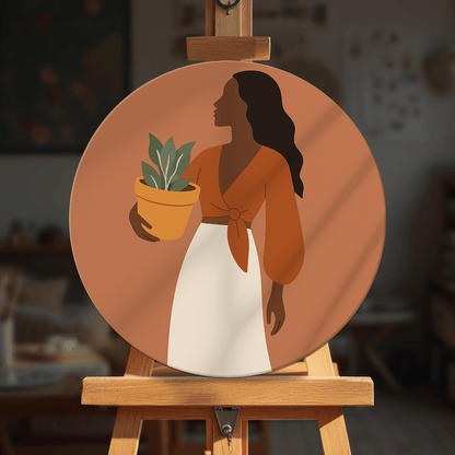 Paint by numbers - Plant Lady - MyArt