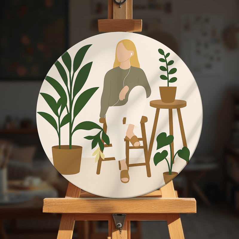 Paint by numbers - Plant Vibes - MyArt