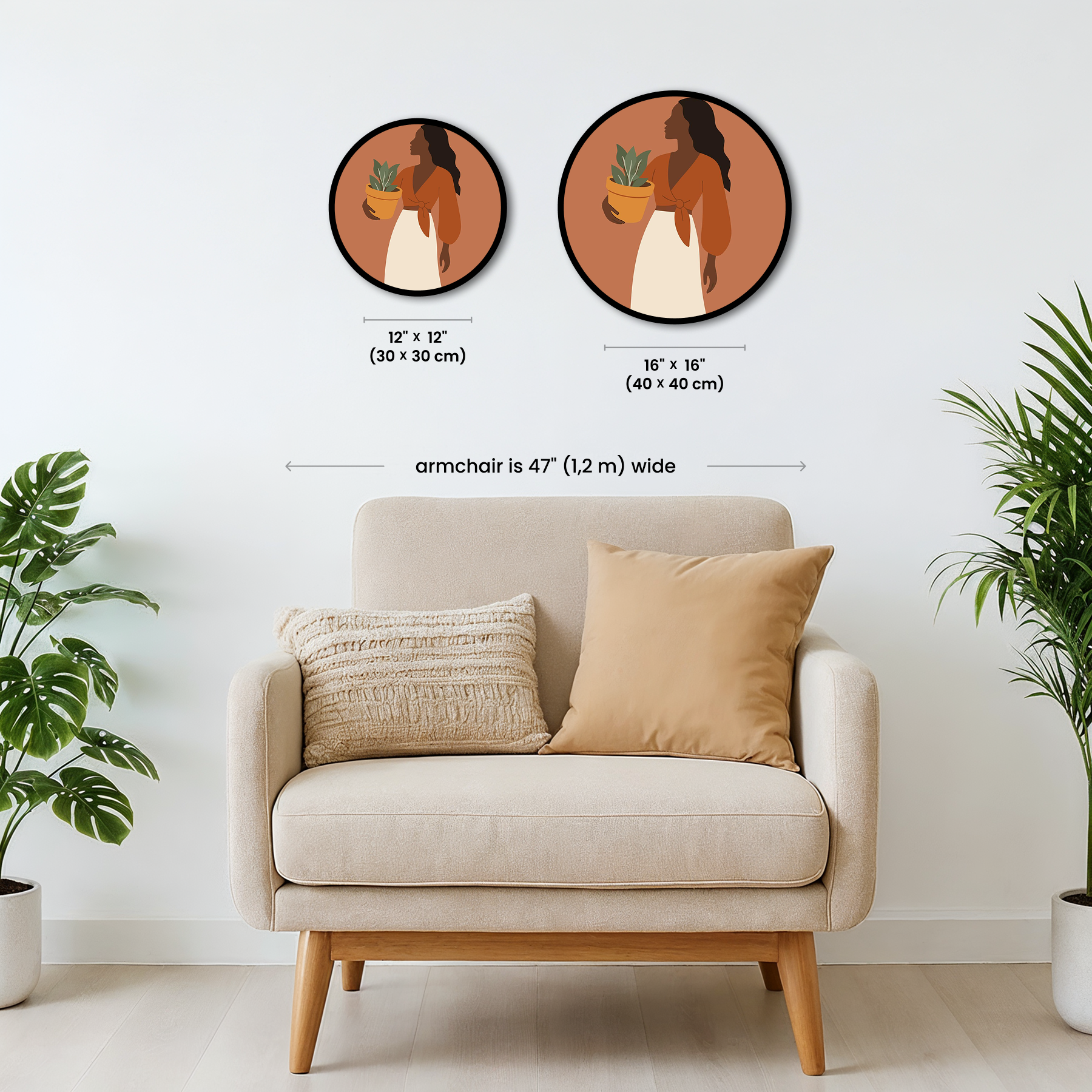 Paint by numbers - Plant Lady - MyArt