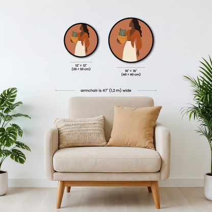 Paint by numbers - Plant Lady - MyArt