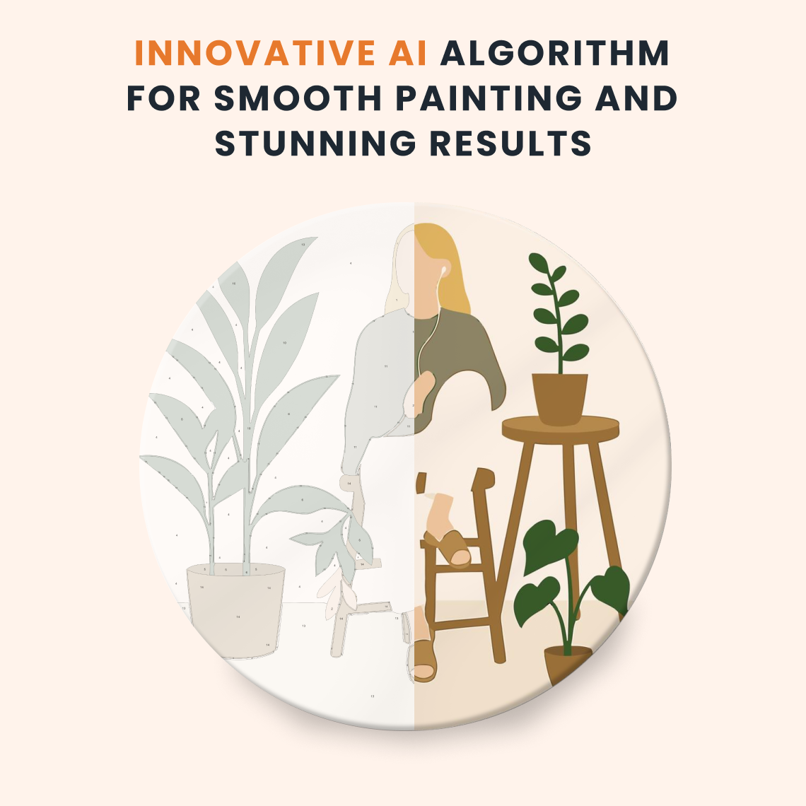 Paint by numbers - Plant Vibes - MyArt