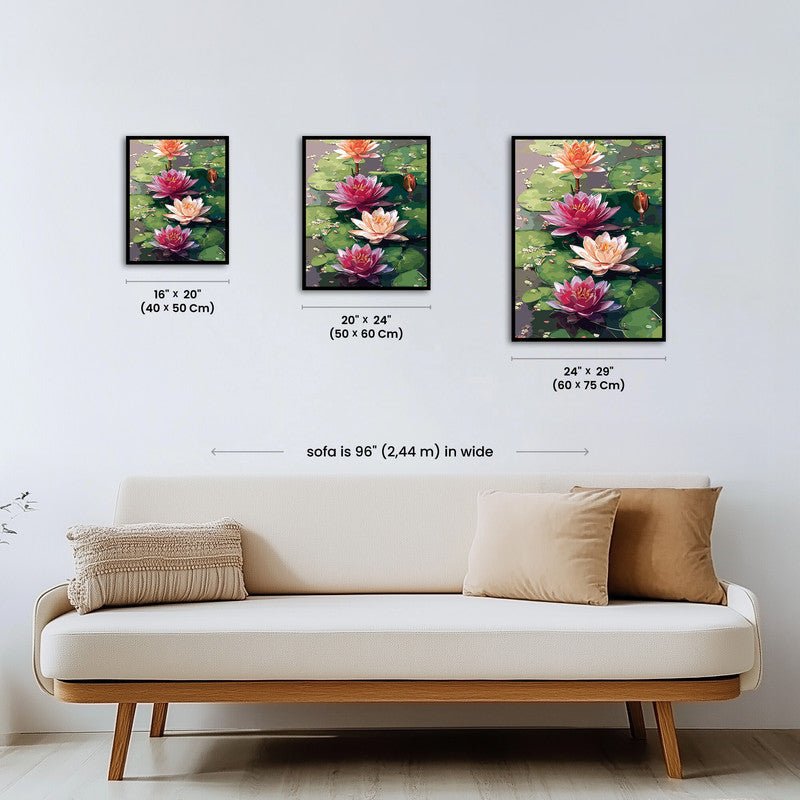 Paint by numbers - Poetic Petals - MyArt